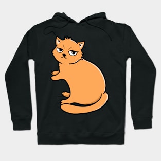 Orange Cat Hoodie